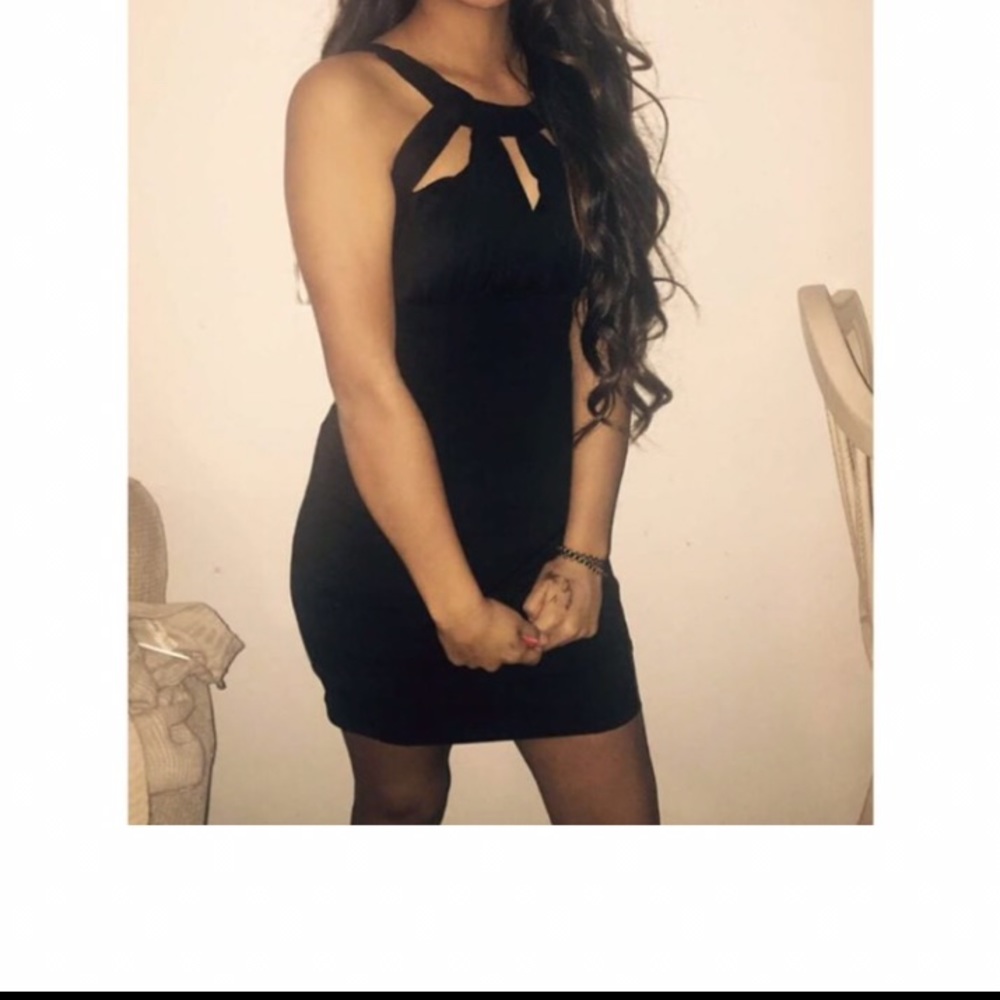 Black mini dress 🖤